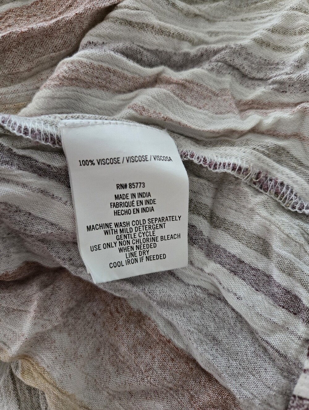 O'Neill Korie Neptune Striped Dress | Size M - Picture 9 of 9